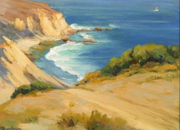 Irvine Cove, Laguna Artwork by Jean Mannheim