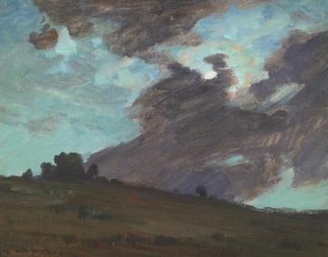 Storm Clouds Artwork by Jean Mannheim
