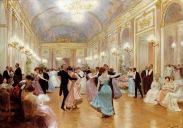 The Ball Artwork by Victor Gabriel Gilbert