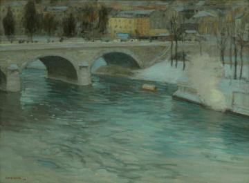 The Bridge Of Charenton Artwork by Edward Willis Redfield