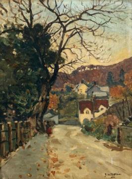 Trefriw, North Wales Artwork by Edward Willis Redfield