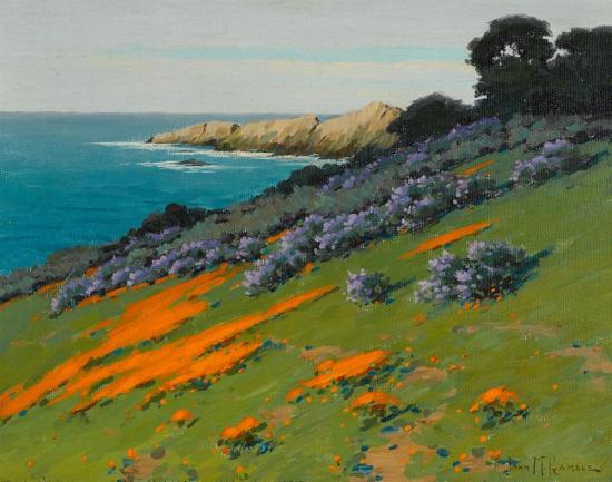 Coastal Vibrance Artwork by John Marshall Gamble