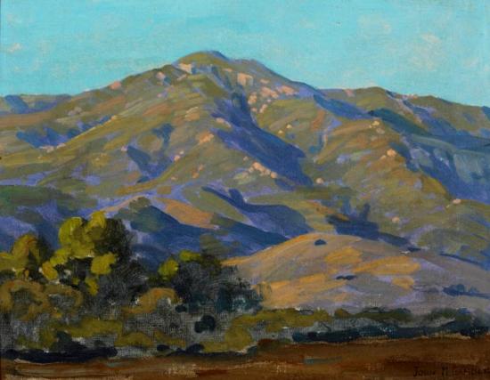 Hillside Shadows Artwork by John Marshall Gamble