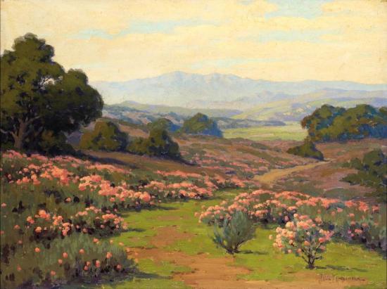 Prickly Phlox Artwork by John Marshall Gamble