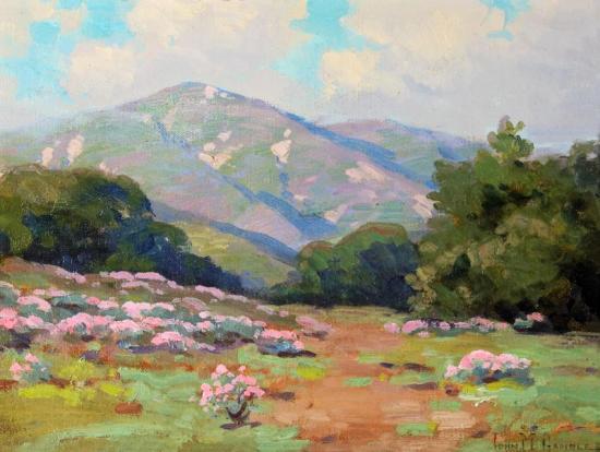 Prickly Phlox, Santa Barbara Artwork by John Marshall Gamble