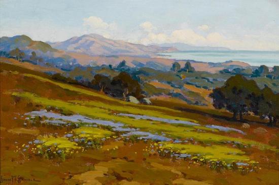 Wild Mustard And Radish Artwork by John Marshall Gamble