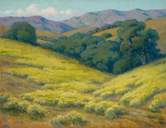 Wild Mustard Artwork by John Marshall Gamble