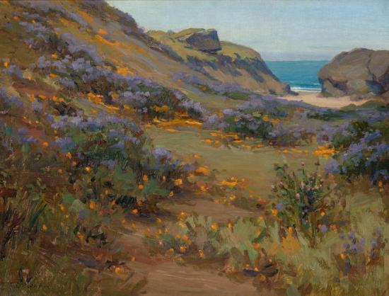 Wildflowers Near Willow Camp Artwork by John Marshall Gamble