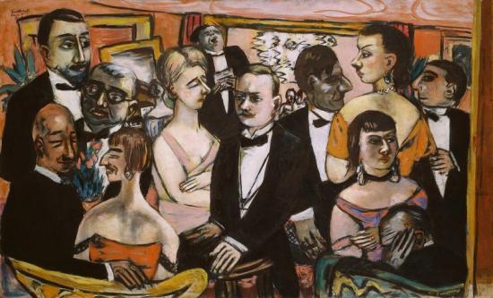 Paris Society (gesellschaft Paris), 1931 Artwork by Max Beckmann