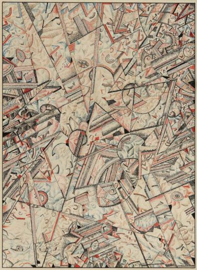 Untitled (formula) Artwork by Pavel Filonov