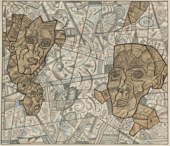 Untitled Artwork by Pavel Filonov