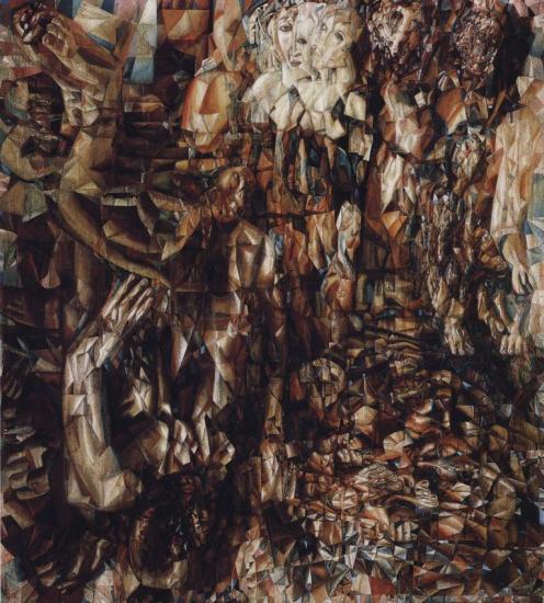 The German War Artwork by Pavel Filonov