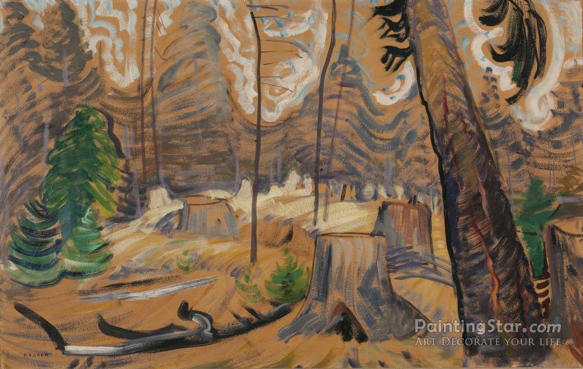 Forest Interior I Artwork by Emily Carr