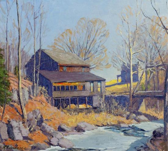 The Saw Mill Artwork by Kenneth Nunamaker