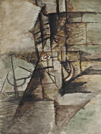 Cubist Still Life Artwork by Emil Filla