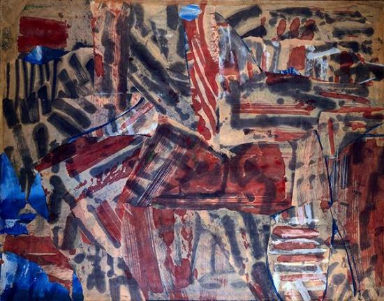 Number 9, 1960 Artwork by Romare Bearden