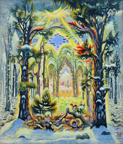 The Four Seasons, 1949-1960 Artwork by Charles Burchfield