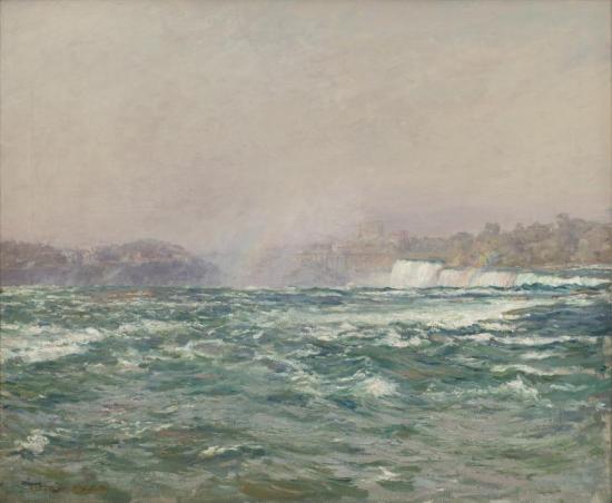 Panoramic View Of Greater Falls Area, C. 1910-1920 Artwork by Claire Shuttleworth