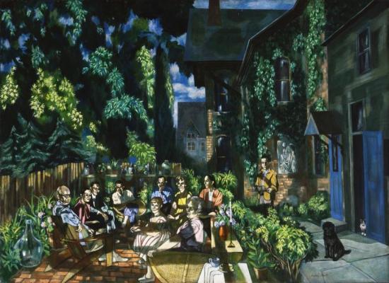 The Birthday Party, 1956-57 Artwork by Virginia Cuthbert