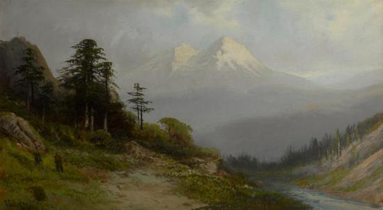 Mt. Shasta, California Artwork by Frederick Ferdinand Schafer