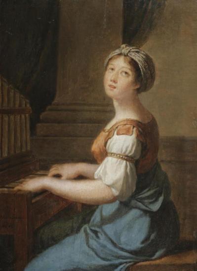 Saint Cecilia Artwork by Nicolas-andré Monsiau