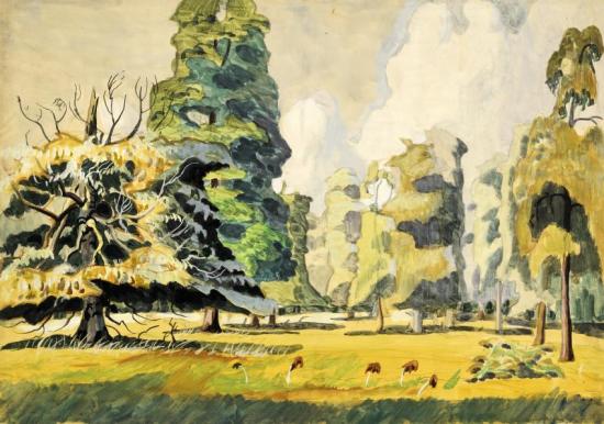 Summer Grove Artwork by Charles Burchfield
