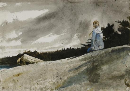 Knapsack Artwork by Andrew Wyeth