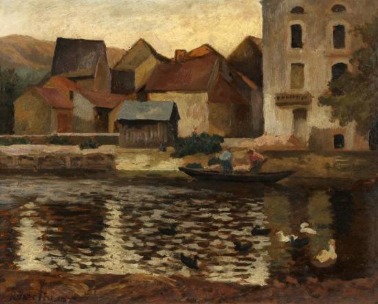 Harbour At St. Pierre Artwork by Roger Fry