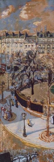 Place Vintimille Artwork by Edouard Vuillard