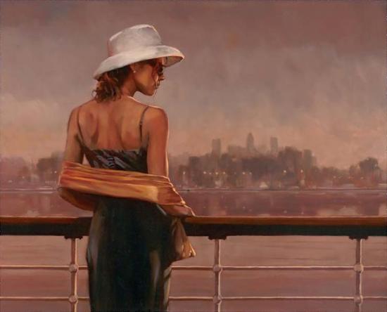 Evening Lights, 2006 Artwork by Mark Spain