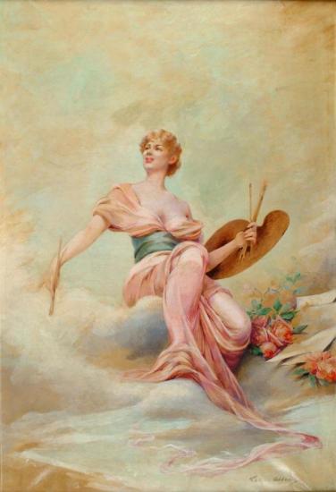 Art And Beauty Artwork by Louise Abbema