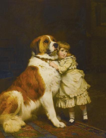 Good Friends Artwork by Charles Burton Barber