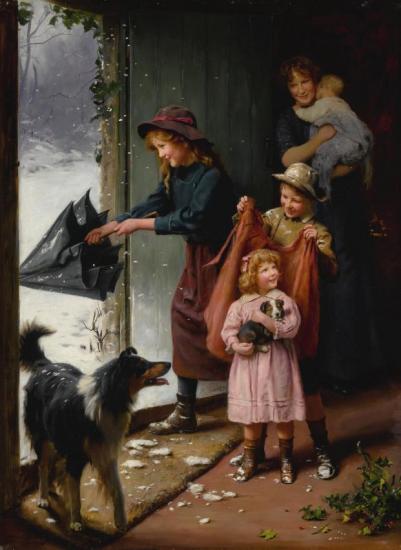 Home At Last Artwork by Arthur John Elsley