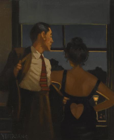 Queen Of Hearts Artwork by Jack Vettriano