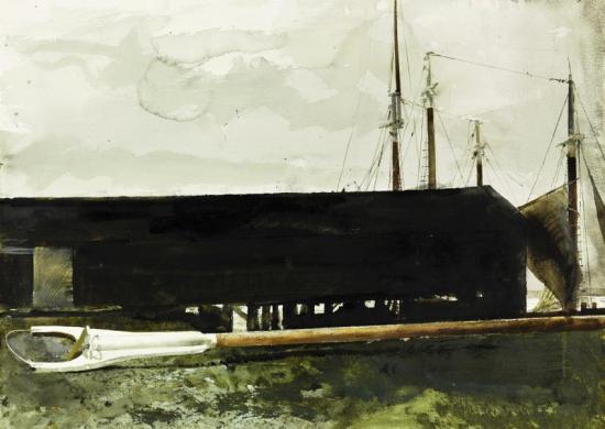 Main Gaff Artwork by Andrew Wyeth