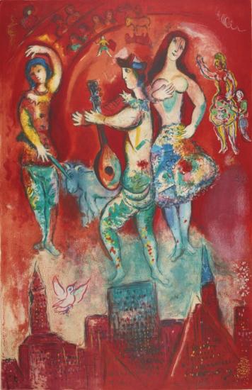 Carmen Artwork by Marc Chagall