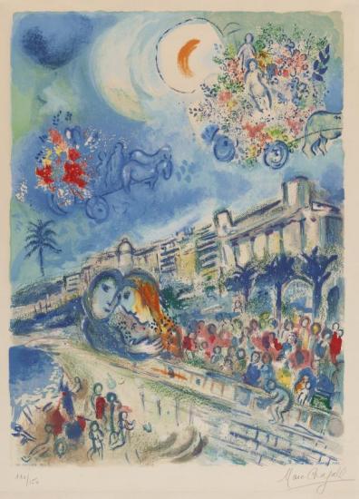 Carnaval Of Flowers Artwork by Marc Chagall