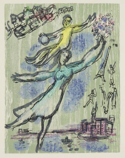 Poemes Artwork by Marc Chagall