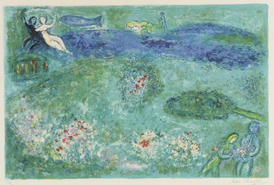 The Orchard Artwork by Marc Chagall