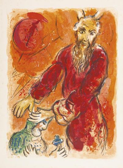 The Story Of Exodus Artwork by Marc Chagall