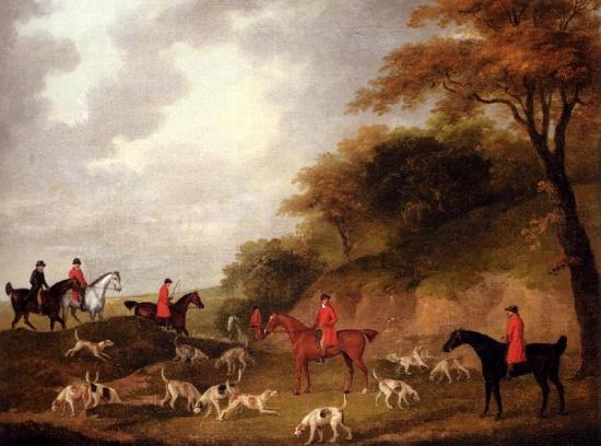 Looking For The Scent Artwork by John Nost Sartorius