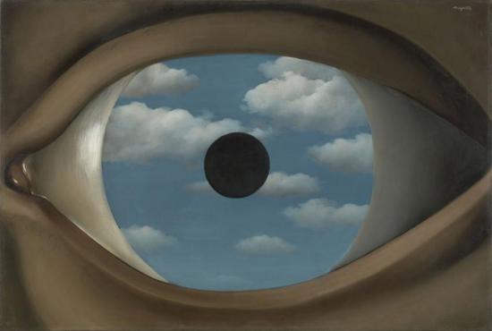 The False Mirror, 1928 Artwork by Rene Magritte
