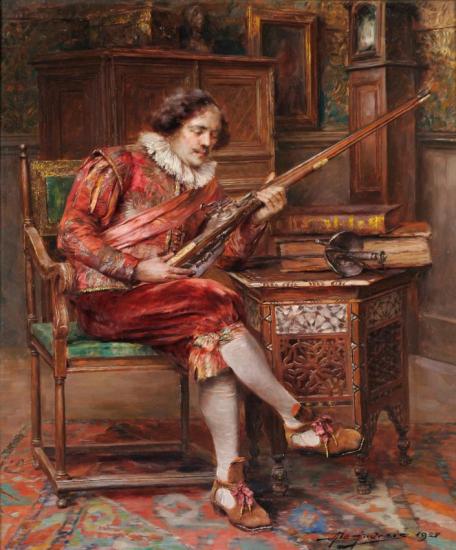 His Favourite Gun Artwork by Alex De Andreis