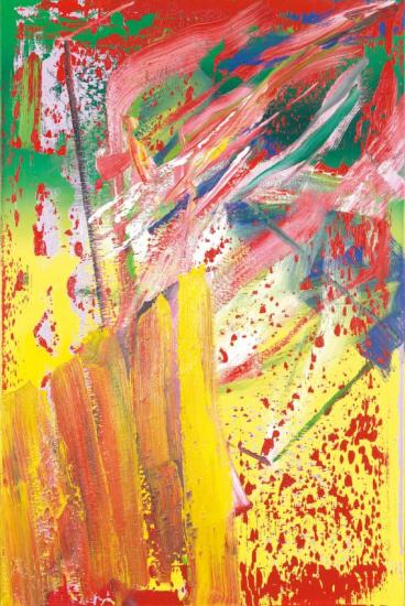 Zaun, 1983 Artwork by Gerhard Richter