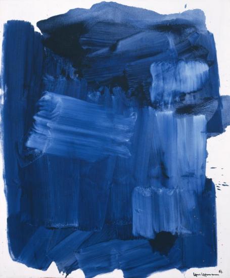 Blue Monolith, 1964 Artwork by Hans Hofmann