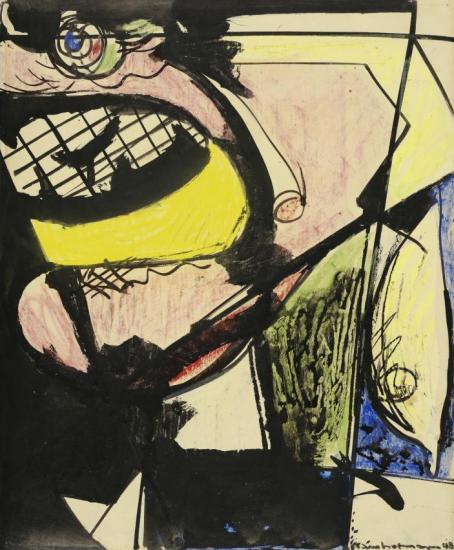 Hans Hofmann Untitled Artwork by Hans Hofmann