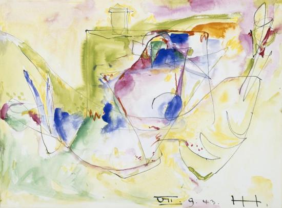 Midday, Sep 1943 Artwork by Hans Hofmann
