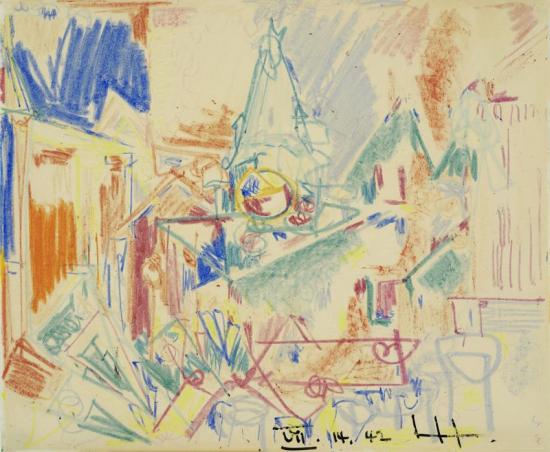 Provincetown Artwork by Hans Hofmann