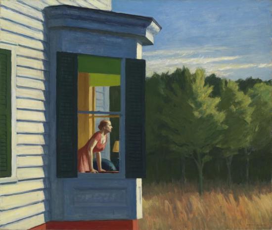 Cape Cod Morning, 1950 Artwork by Edward Hopper