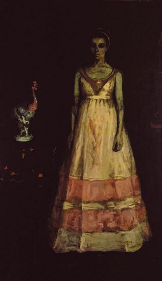 La Debutante, 1910-1911 Artwork by Romaine Brooks